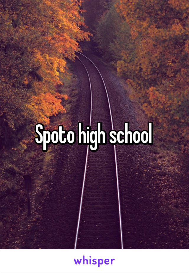 Spoto high school 