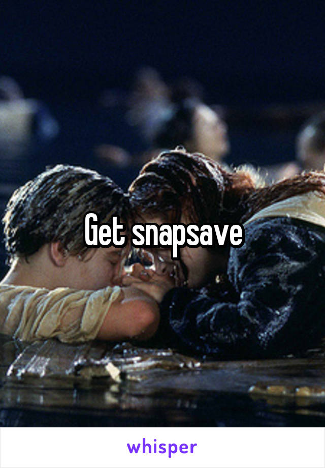 Get snapsave