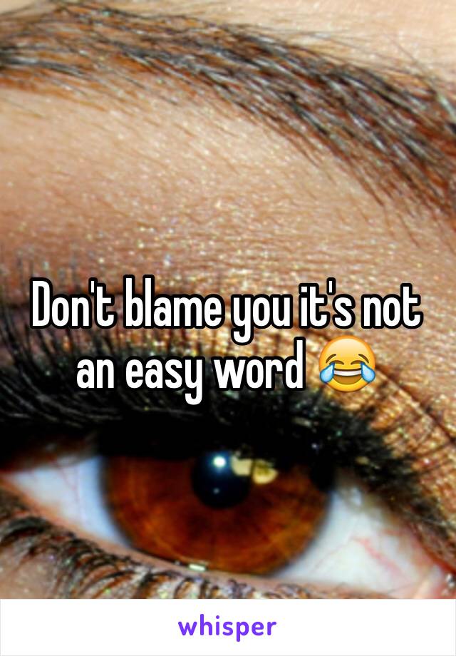 Don't blame you it's not an easy word 😂