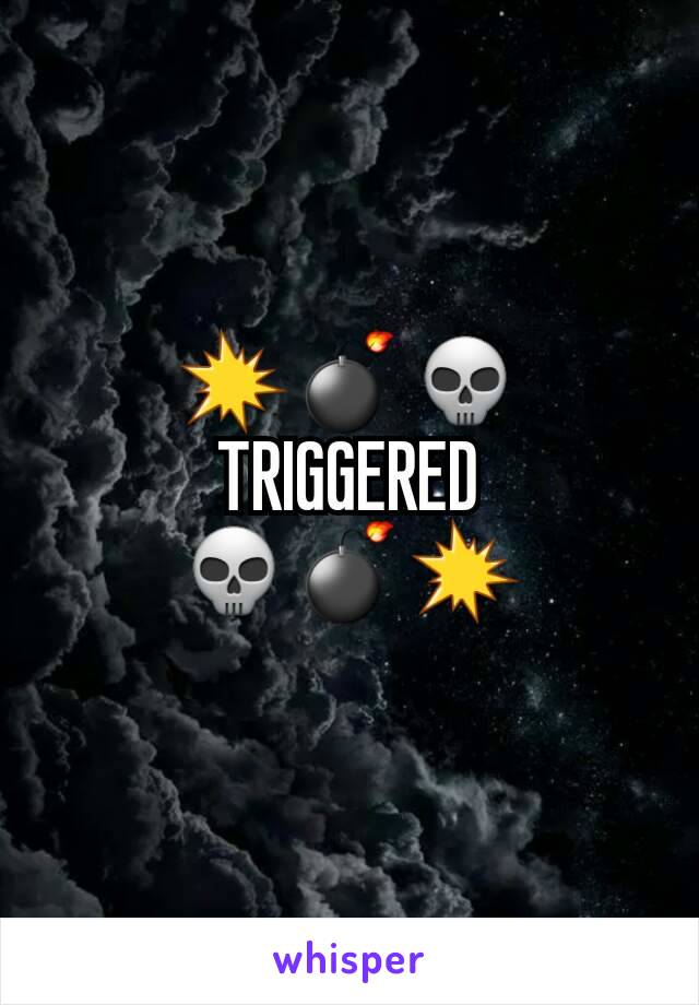 💥💣💀
TRIGGERED
💀💣💥
