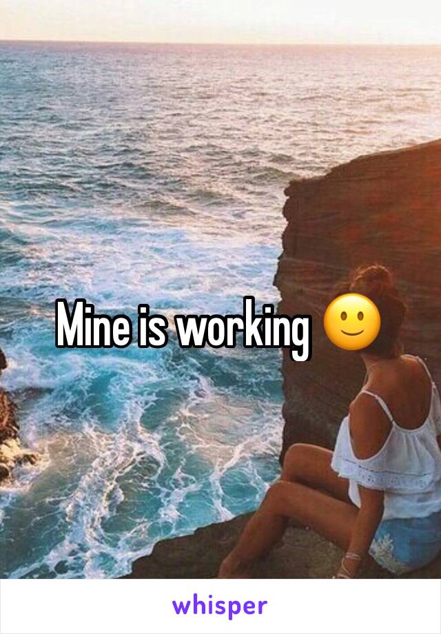 Mine is working 🙂