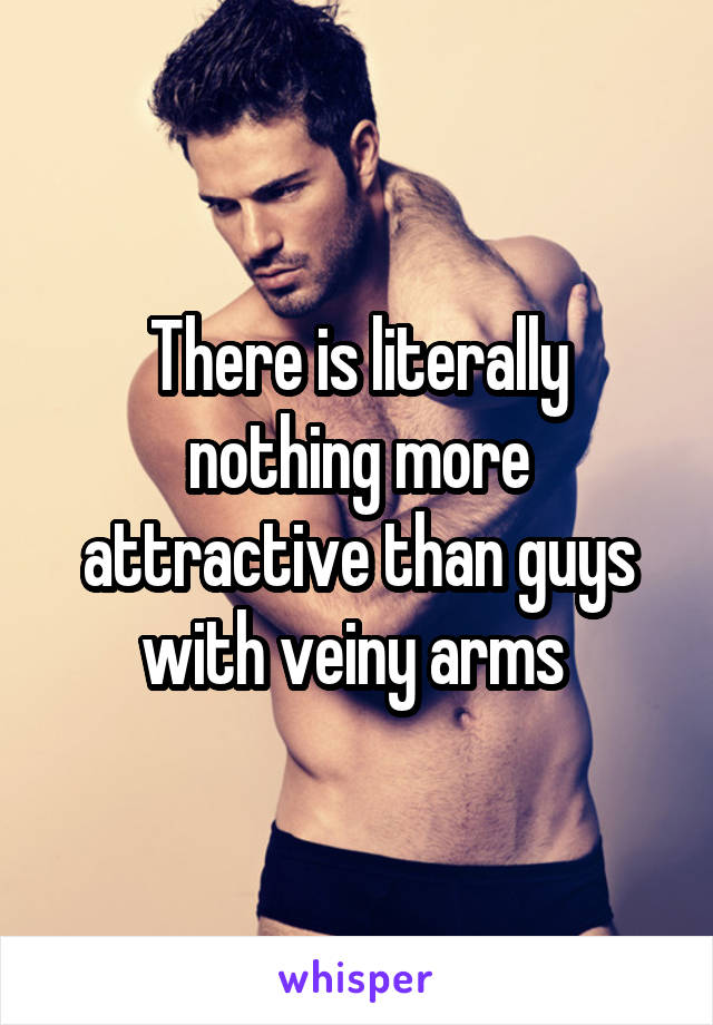 There is literally nothing more attractive than guys with veiny arms 