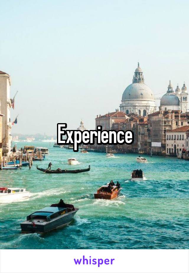 Experience