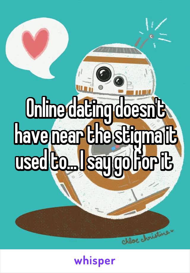 Online dating doesn't have near the stigma it used to... I say go for it 