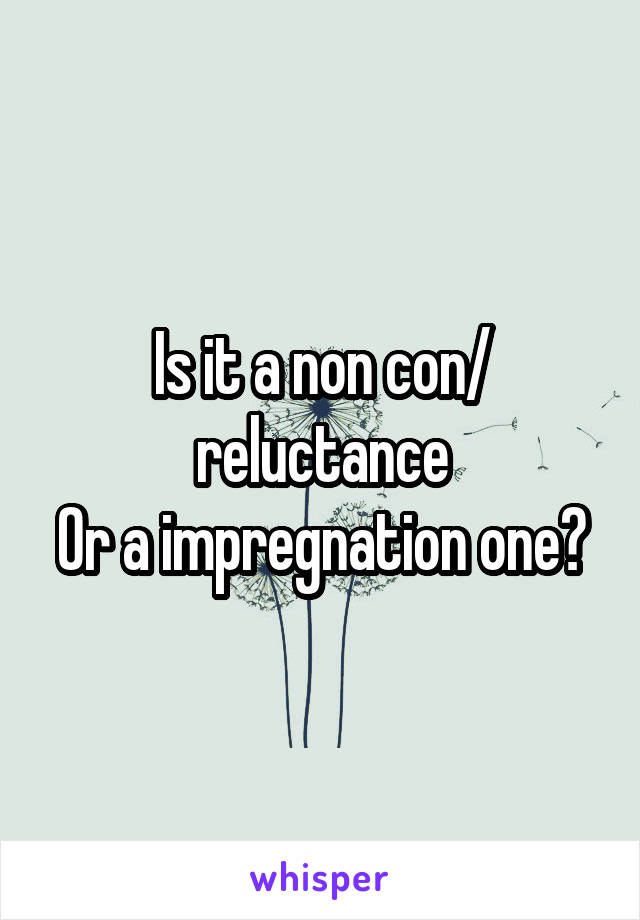 Is it a non con/ reluctance
Or a impregnation one?