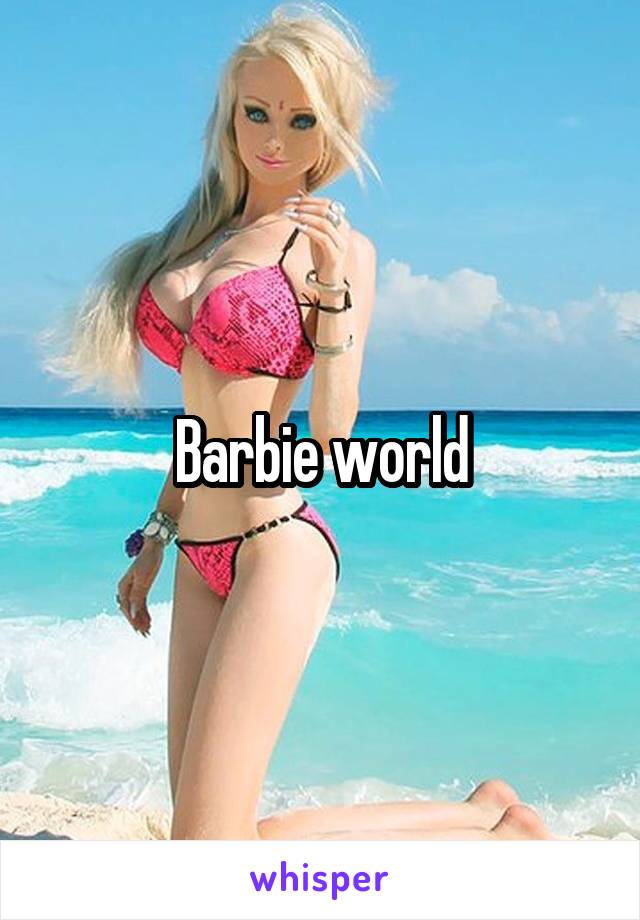 Barbie world