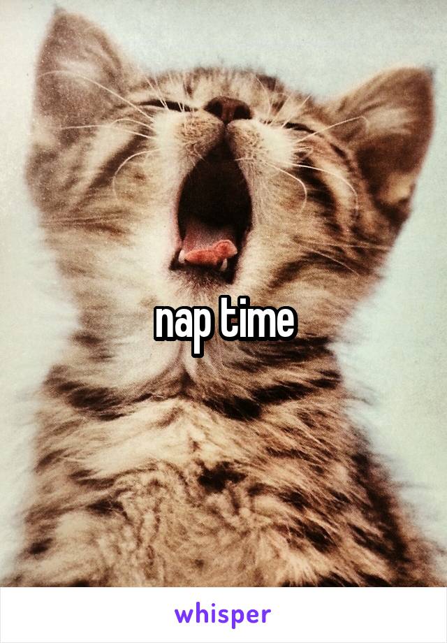 nap time