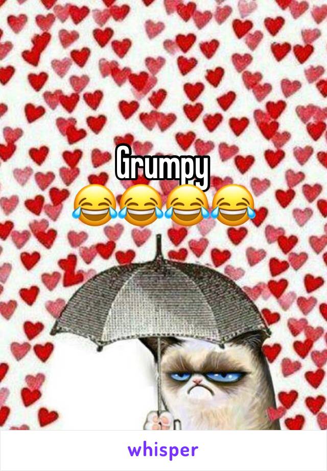 Grumpy 
😂😂😂😂