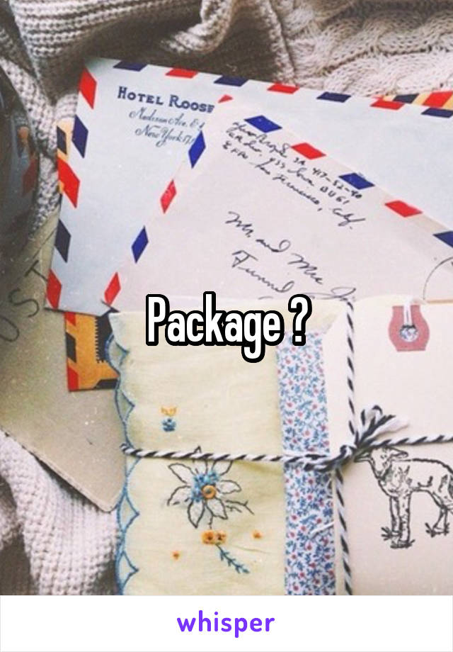 Package ?