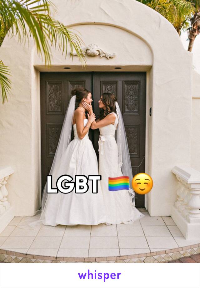 LGBT 🏳️‍🌈☺️