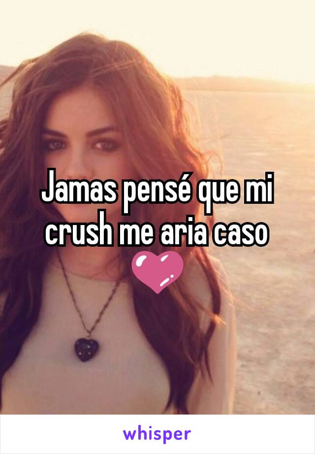 Jamas pensé que mi crush me aria caso 💜