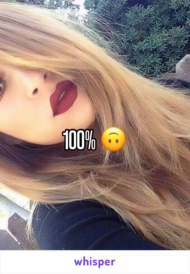 100% 🙃