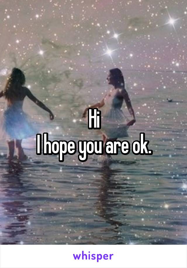 Hi
I hope you are ok.