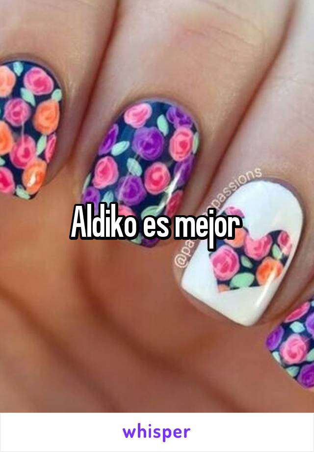 Aldiko es mejor 