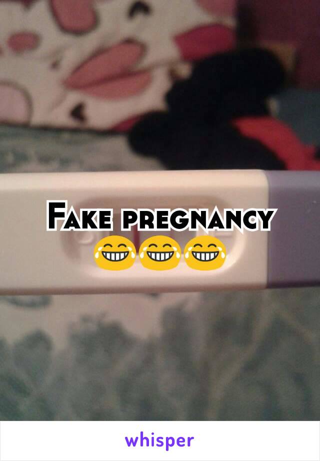 Fake pregnancy 😂😂😂