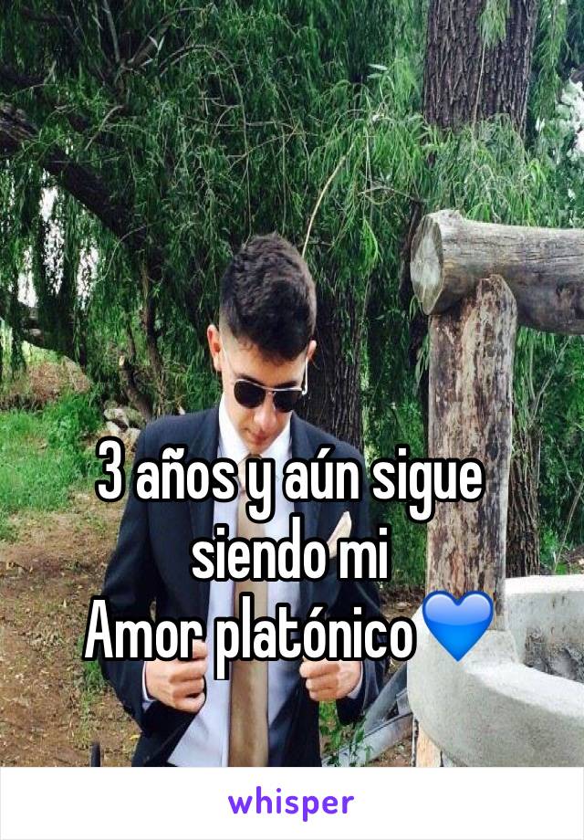 3 años y aún sigue
siendo mi 
Amor platónico💙