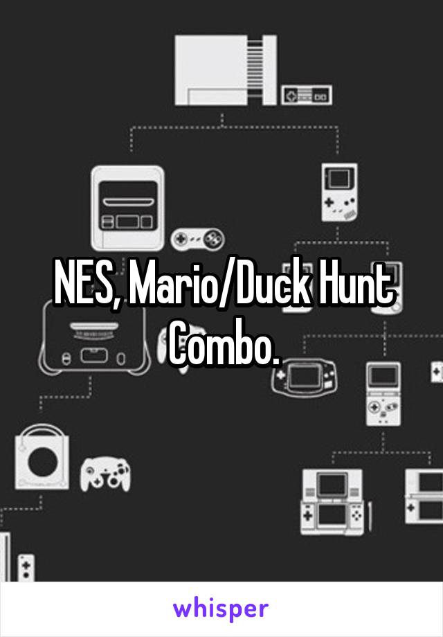 NES, Mario/Duck Hunt Combo.