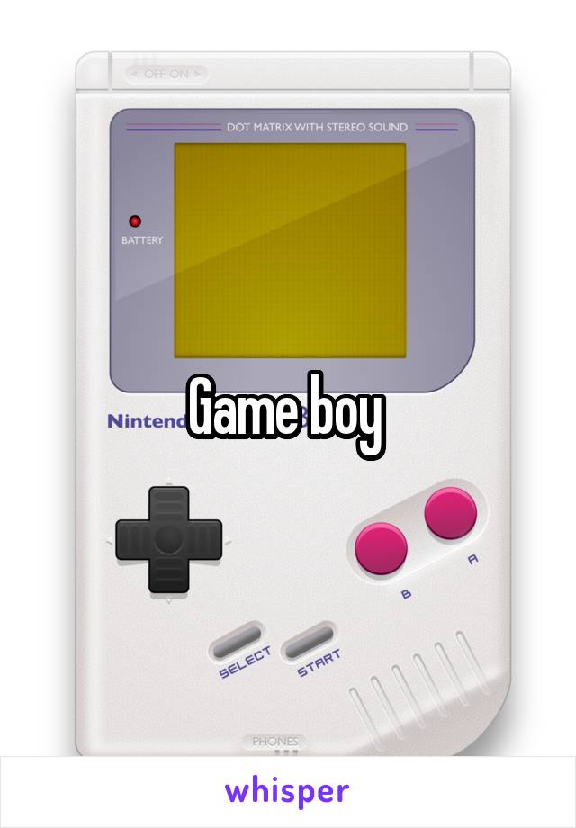 Game boy 