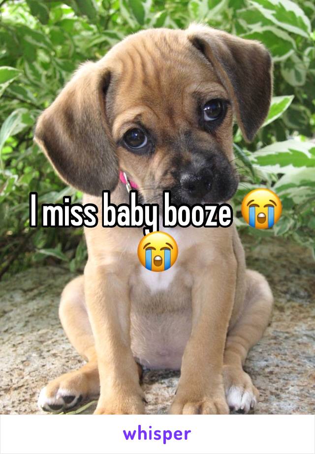 I miss baby booze 😭😭