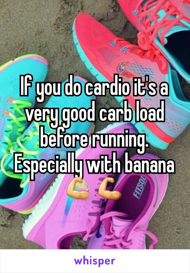 If you do cardio it's a very good carb load before running. Especially with banana💪💪