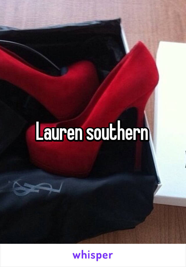 Lauren southern 