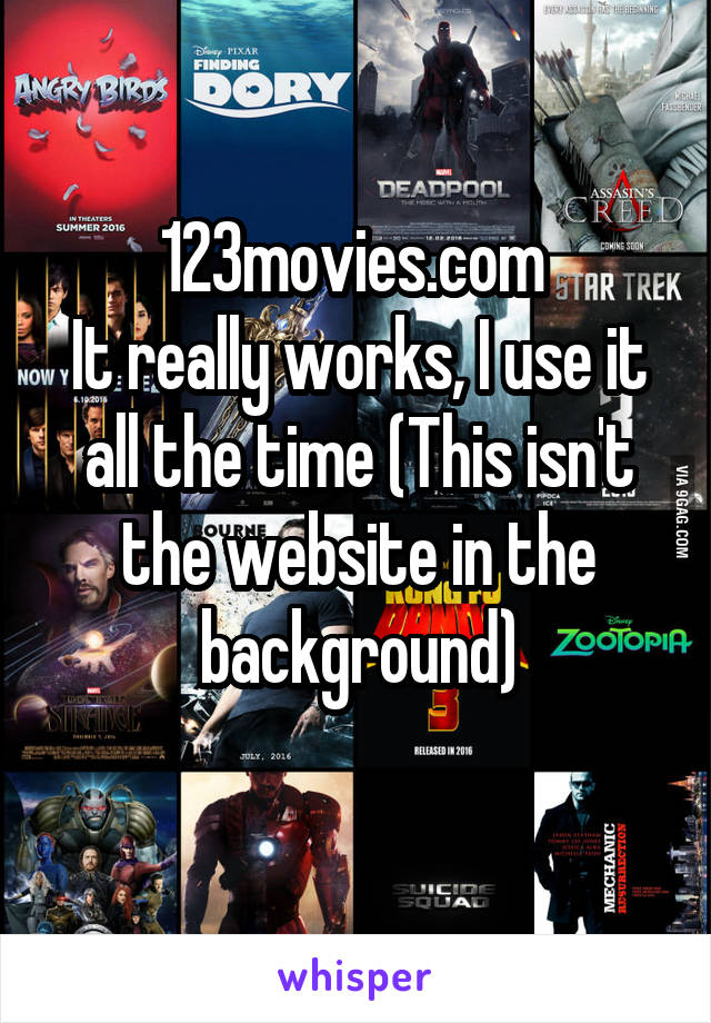123movies.com 
It really works, I use it all the time (This isn't the website in the background)
