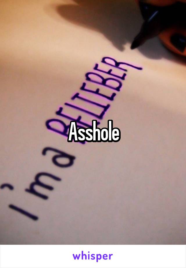 Asshole