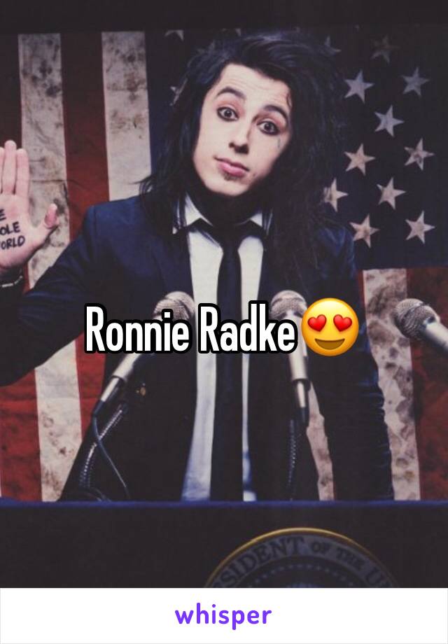 Ronnie Radke😍