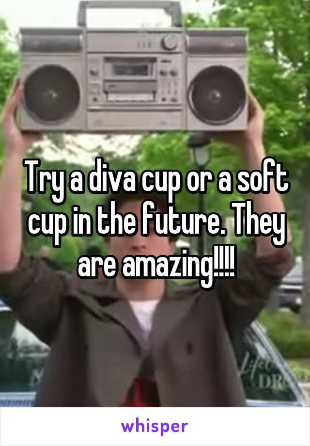 Try a diva cup or a soft cup in the future. They are amazing!!!!