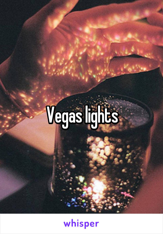 Vegas lights