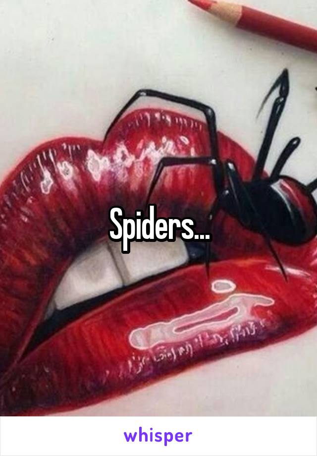 Spiders...