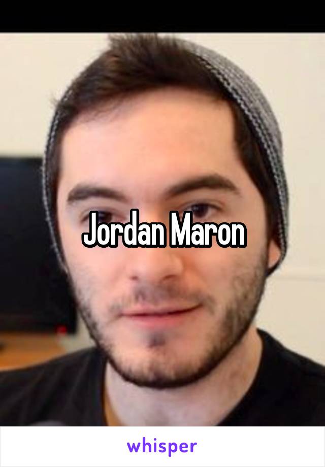 Jordan Maron