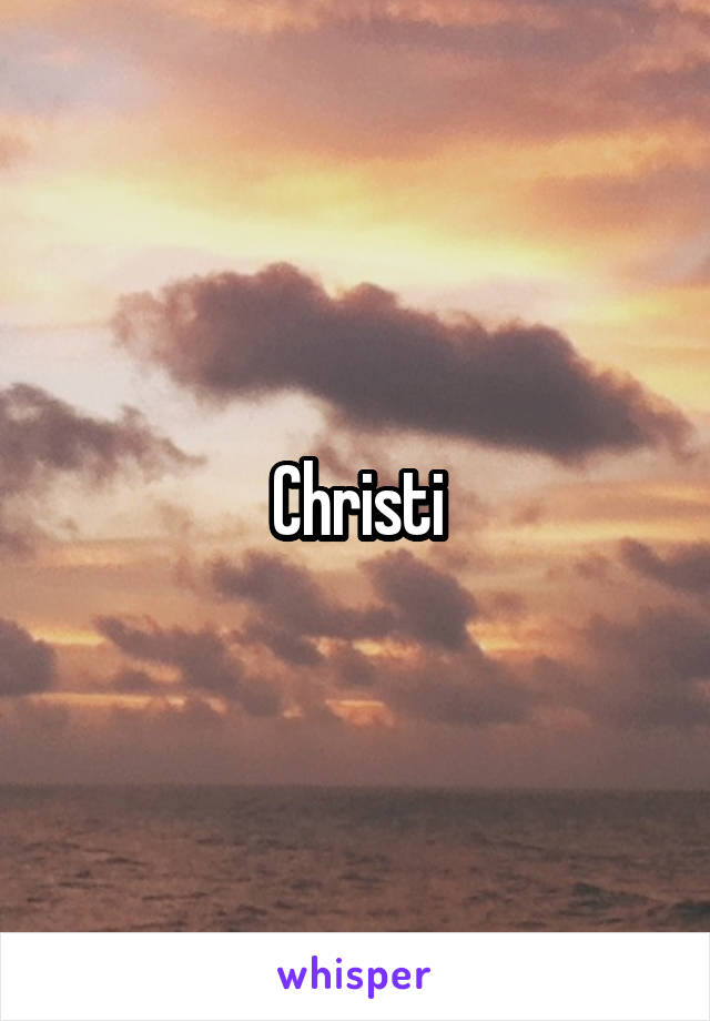 Christi