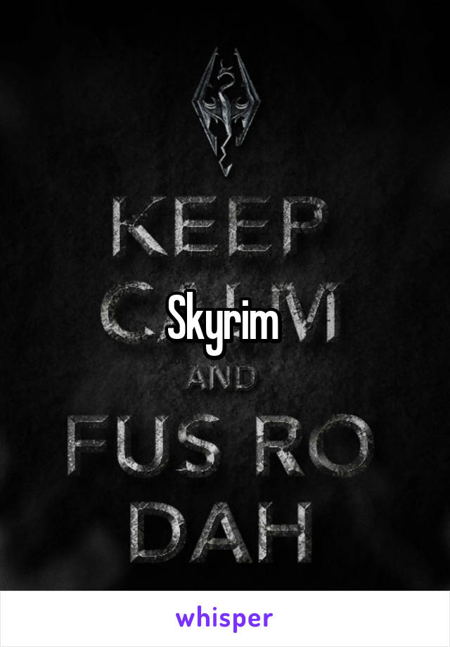 Skyrim 