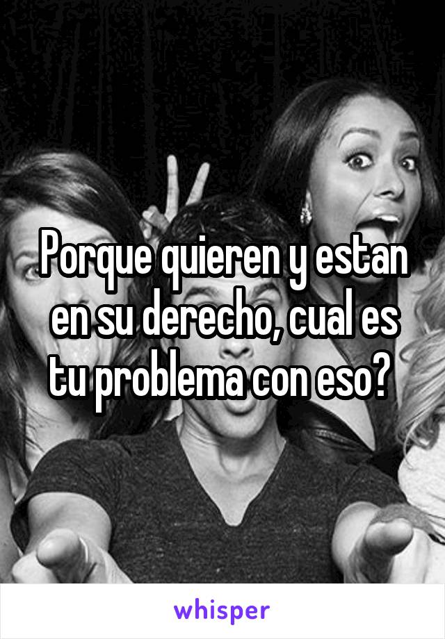 Porque quieren y estan en su derecho, cual es tu problema con eso? 