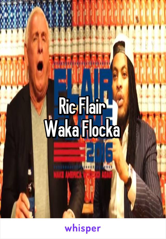 Ric Flair 
Waka Flocka 