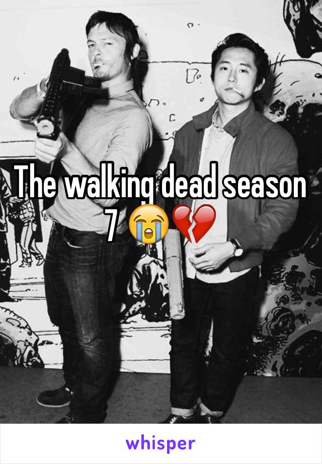 The walking dead season 7 😭💔