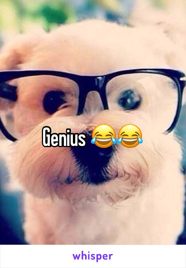 Genius 😂😂