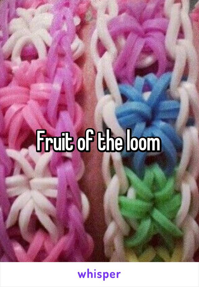 Fruit of the loom 