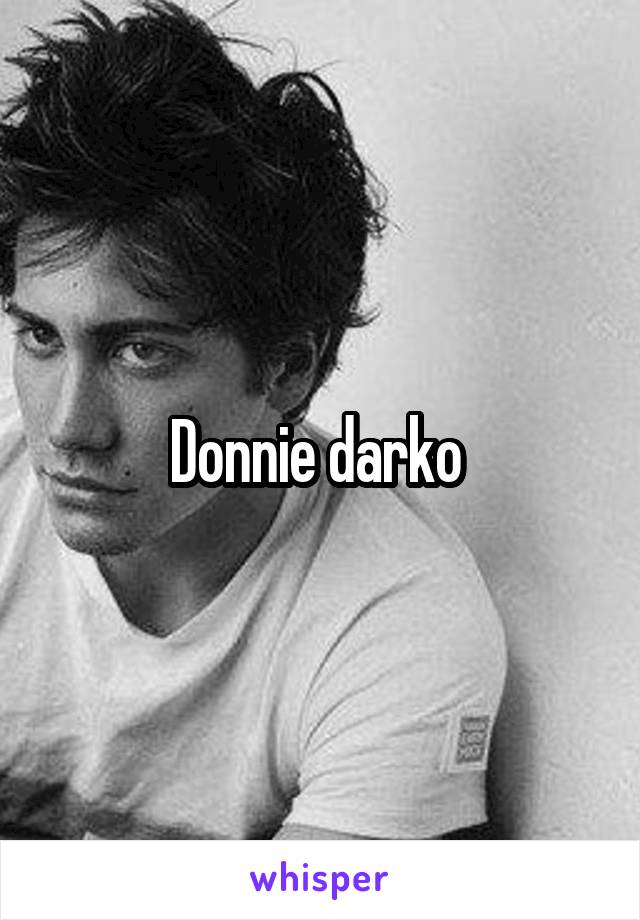 Donnie darko 