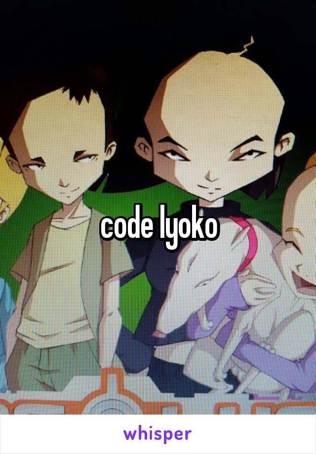 code lyoko