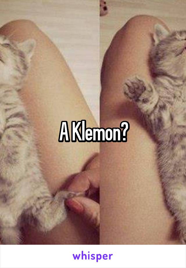 A Klemon?