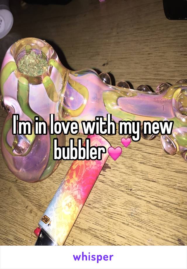I'm in love with my new bubbler💕
