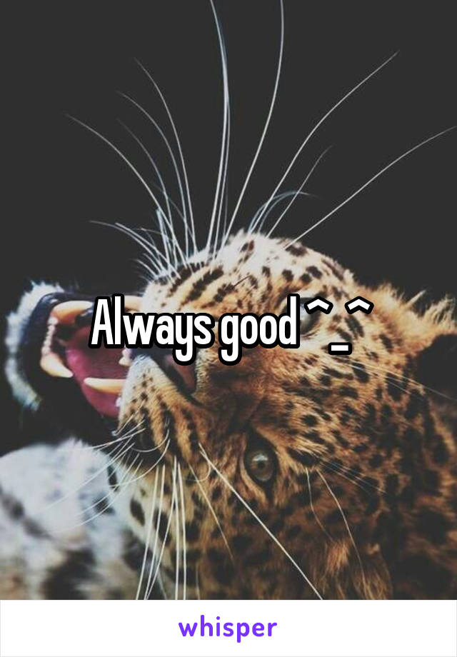 Always good ^_^