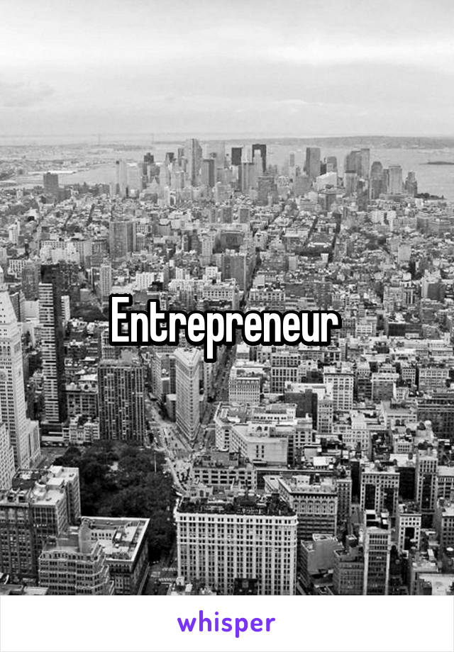 Entrepreneur 