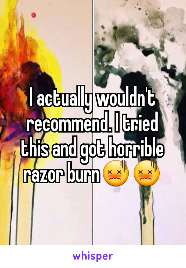 I actually wouldn't recommend. I tried this and got horrible razor burn😖😖