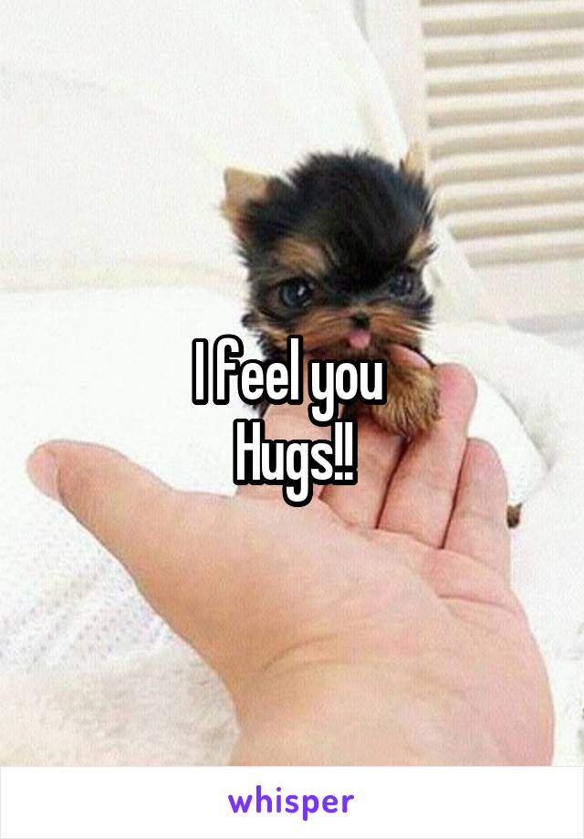 I feel you 
Hugs!!