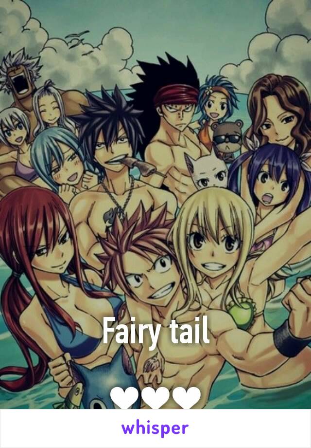Fairy tail

❤❤❤