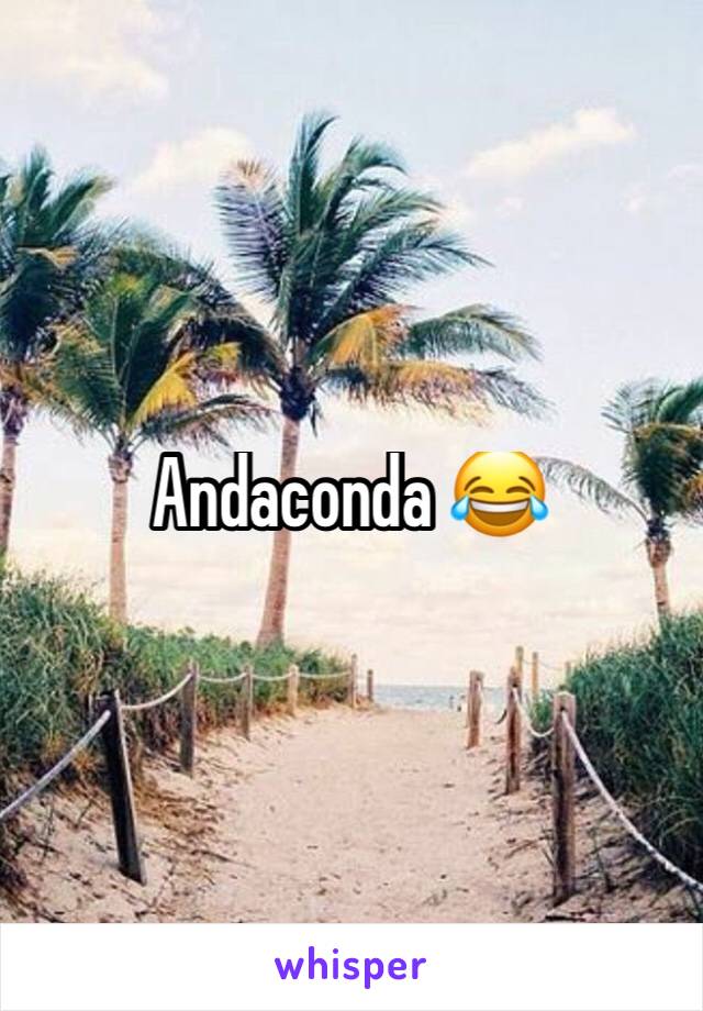 Andaconda 😂