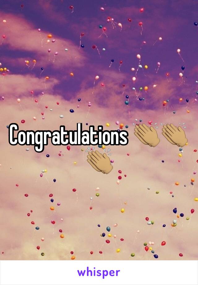 Congratulations 👏🏽👏🏽👏🏽